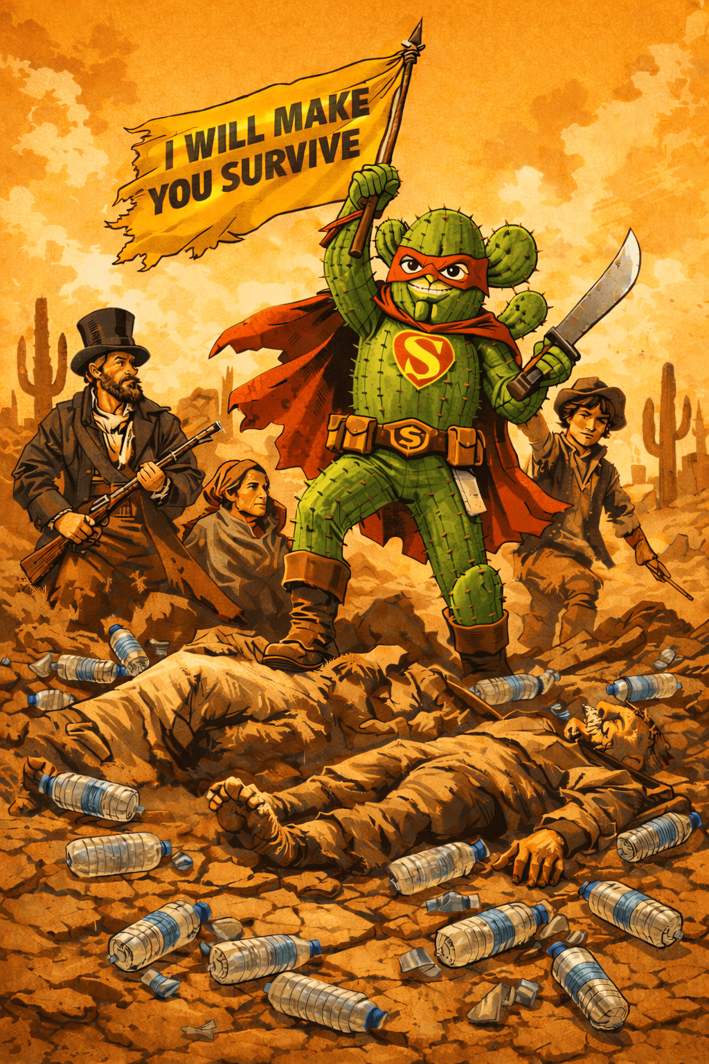 Il y a des plantes qui ne veulent pas mourir, et on ferait bien d’en prendre de la graine.