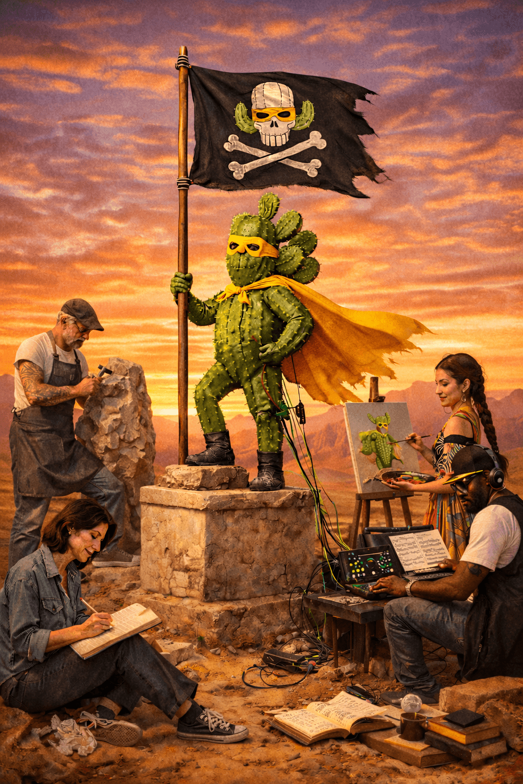 Le cactus dans l’art, l’architecture et la mode : symbole de résistance et d’inspiration à travers le monde